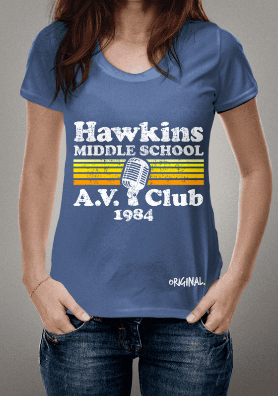 Nome do produto  Hawkins Middle School A.V. Club 1984